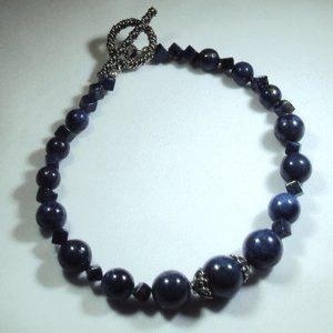 Lapis Lazuli & Sterling Silver Reiki Infused